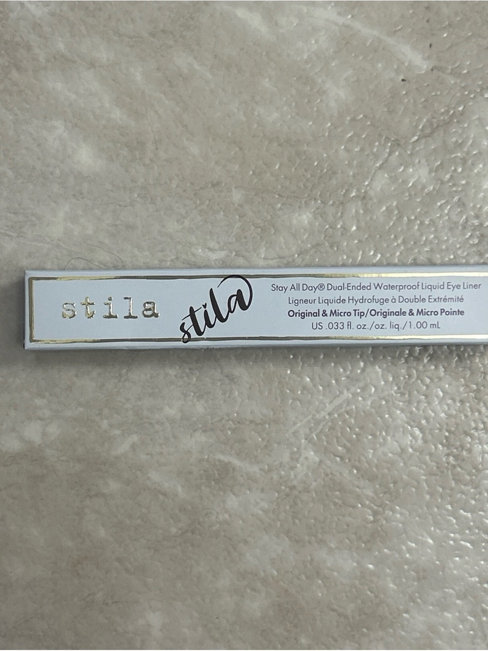 stila Stay All Day® Dual-Ended Waterproof Liquid Eyeliner - dark brown